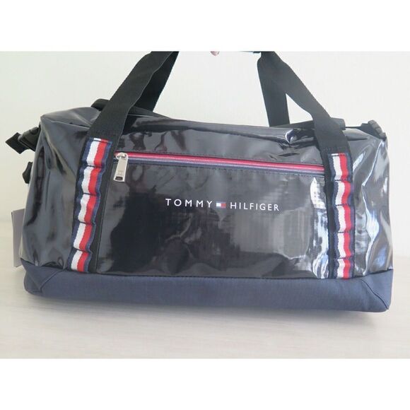 Tommy Hilfiger Travel Duffle Bag / Backpack Navy Blue Carry On $148 - Picture 6 of 12